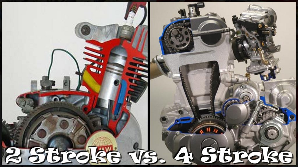 2 stroke vs 4 stroke engines motorcycle technology